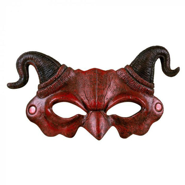 Demi-masque en mousse diable rouge,Farfouil en fÃªte,Masques