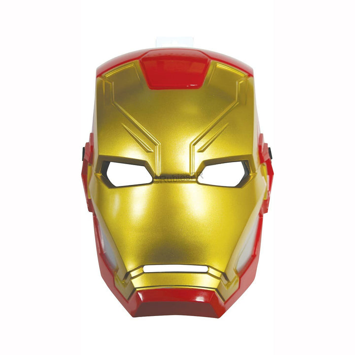 Demi-masque en plastique Iron Man™,Farfouil en fÃªte,Masques