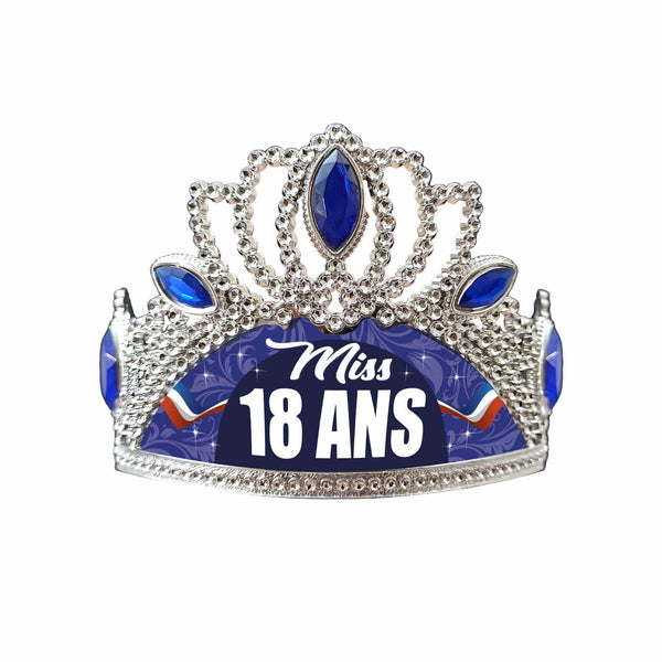 Diadème anniversaire Miss 18 ans,Farfouil en fÃªte,Chapeaux