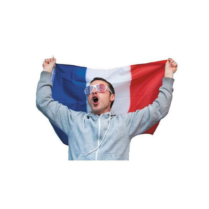 Drapeau tricolore France 60 x 90 cm,Farfouil en fÃªte,Drapeau