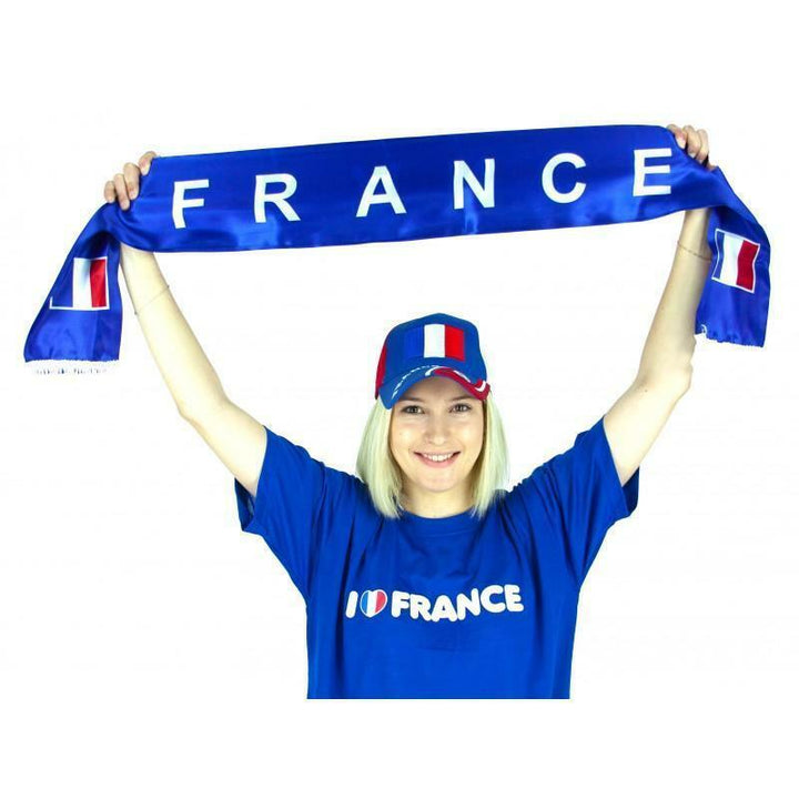 Écharpe de supporter France,Farfouil en fÃªte,Accessoires de déguisement