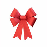 Large shiny red bow 35 x 50 cm