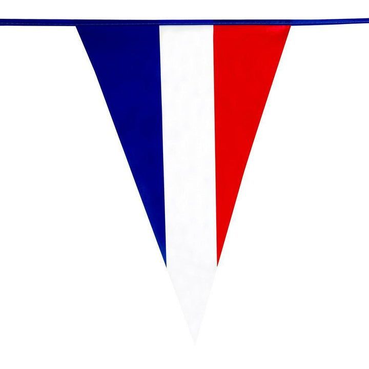 Guirlande à fanions Coq et drapeaux France 8 mètres,Farfouil en fÃªte,Guirlandes, fanions et bannières