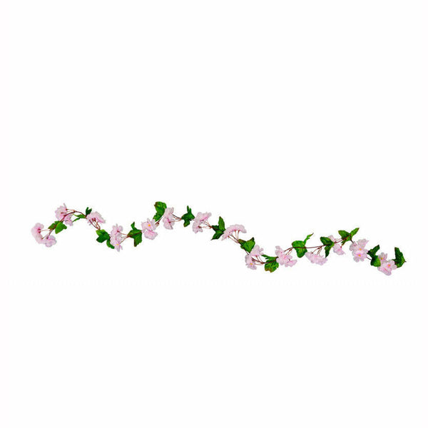 Guirlande de fleurs de cerisiers roses,Farfouil en fÃªte,Guirlandes, fanions et bannières