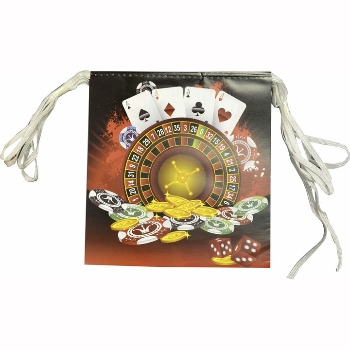 Guirlande en papier jeu de casino,Farfouil en fÃªte,Guirlandes, fanions et bannières