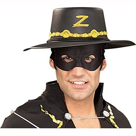 Kit d'accessoires adulte Zorro™,Farfouil en fÃªte,Chapeaux