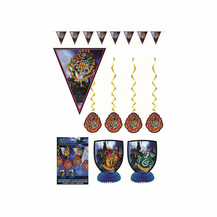 Kit de décoration d'ambiance 7 pièces Harry Potter™,Farfouil en fÃªte,Guirlandes, fanions et bannières