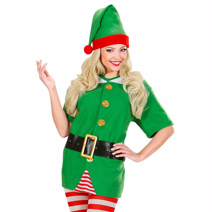 Kit de déguisement adulte d'elfe assistant(e) du Père Noël mixte,Farfouil en fÃªte,Déguisements