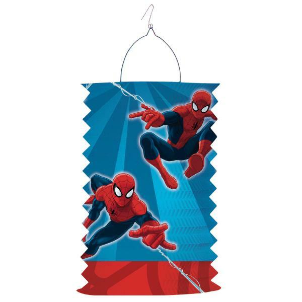 Lampion Spiderman™ 28 cm,Farfouil en fÃªte,Lampions, lanternes, boules alvéolés