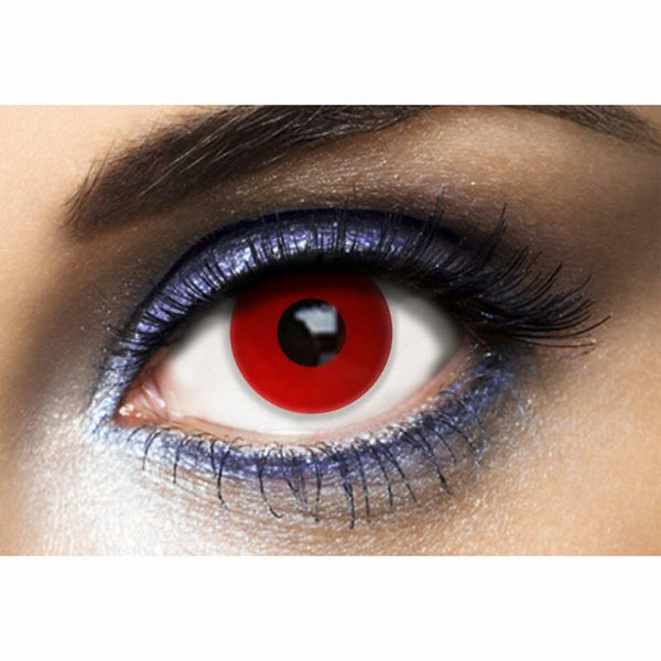 Lentilles de contact annuelles - oeil rouge,Farfouil en fÃªte,Lentilles de contact