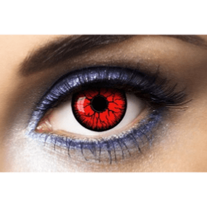 Lentilles de contact rouges Resident Evil - 1 an,Farfouil en fÃªte,Lentilles de contact