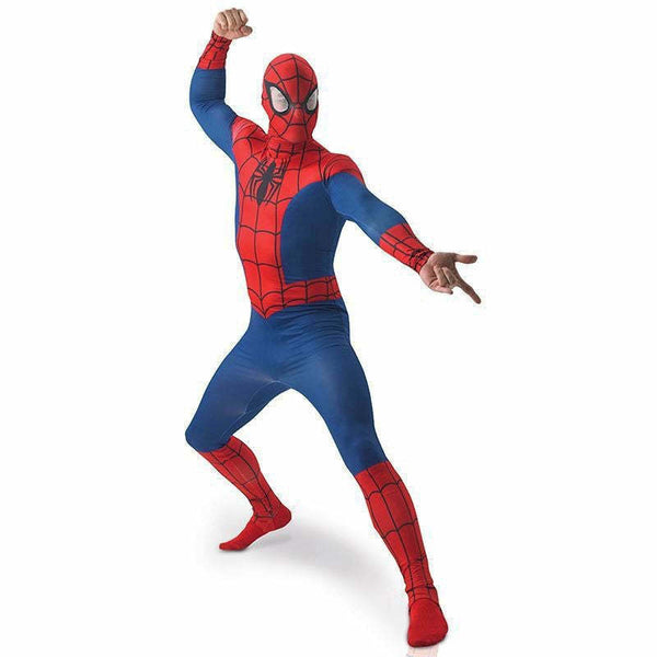 Location adulte 2nd Skin Spider-man homme,Standard,Farfouil en fÃªte,Déguisements et accessoires