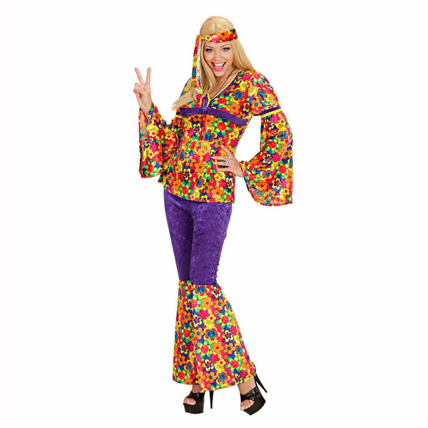 Location adulte hippie velours femme,Farfouil en fÃªte,Déguisements et accessoires