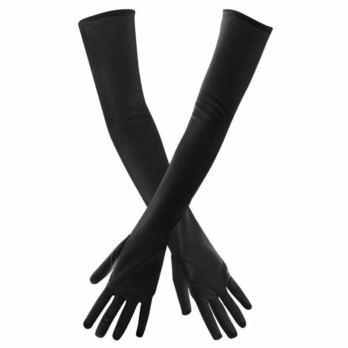 Longs gants Opéra stretch noirs,Farfouil en fÃªte,Gants