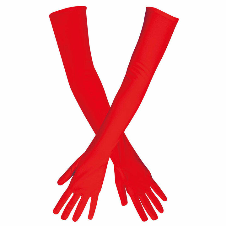 Longs gants Opéra stretch rouges,Farfouil en fÃªte,Gants