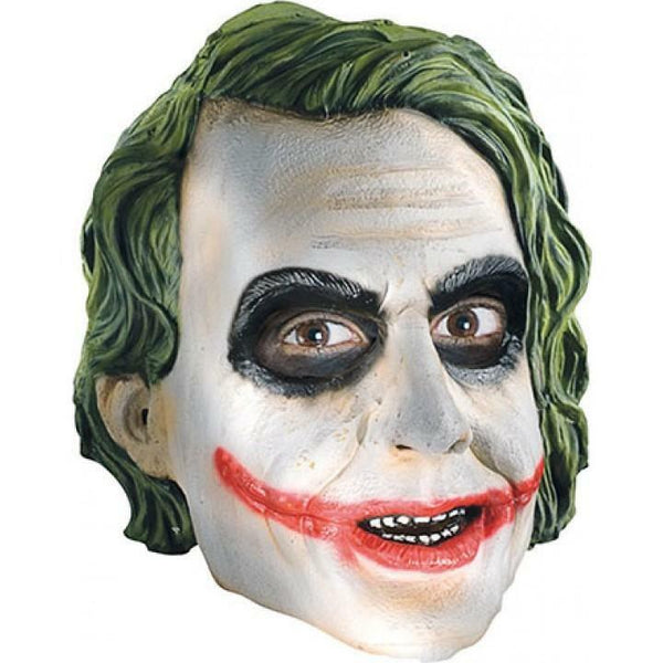 Masque 3/4 en latex Joker The Dark Knight™,Farfouil en fÃªte,Masques