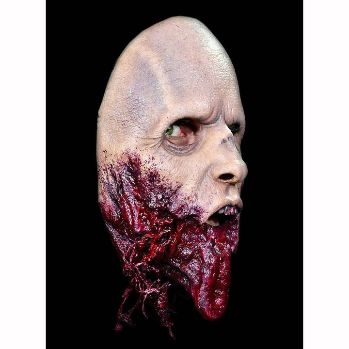 Masque adulte en latex zombie sans mâchoire The Walking Dead™,Farfouil en fÃªte,Masques