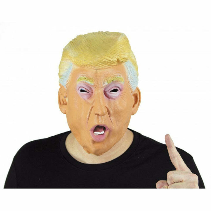 Masque adulte humoristique en latex Trump,Farfouil en fÃªte,Masques