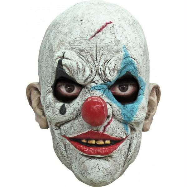 Masque clown halloween avec larmes adulte,Farfouil en fÃªte,Masques
