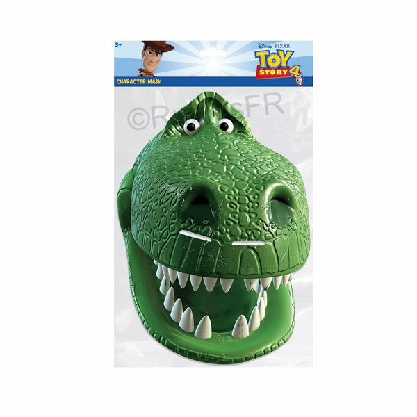 Masque en carton Rex le dinosaure Toy Story™,Farfouil en fÃªte,Masques