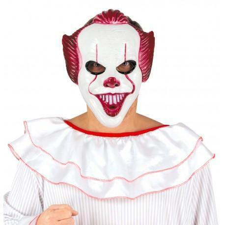 Masque en plastique clown ça cauchemardesque,Farfouil en fÃªte,Masques