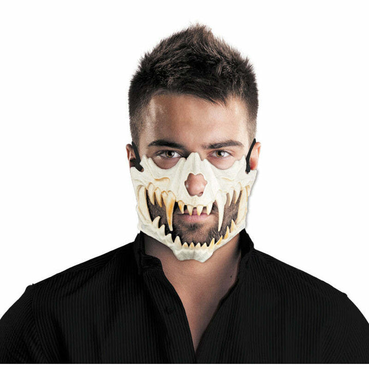 Masque en plastique squelette prédator,Farfouil en fÃªte,Masques