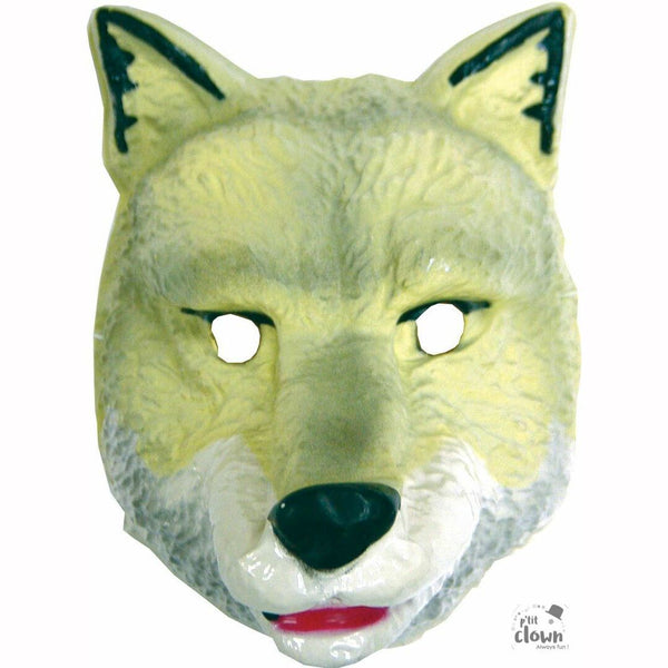 Masque enfant de loup en plastique,Farfouil en fÃªte,Masques