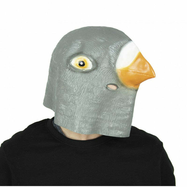 Masque intégral adulte en latex pigeon,Farfouil en fÃªte,Masques