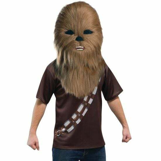 Masque Mascotte Chewbacca Star Wars™,Farfouil en fÃªte,Masques
