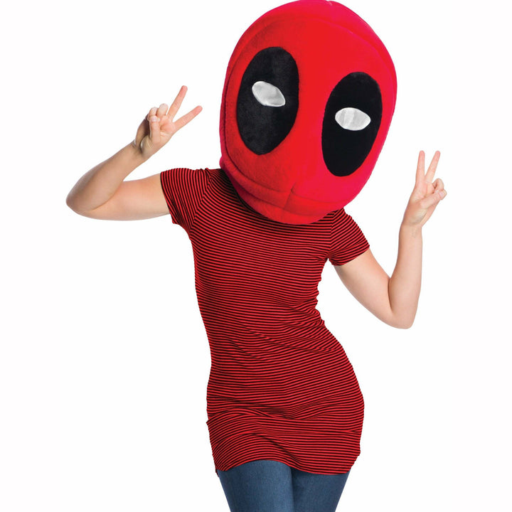 Masque Mascotte Deadpool™,Farfouil en fÃªte,Masques