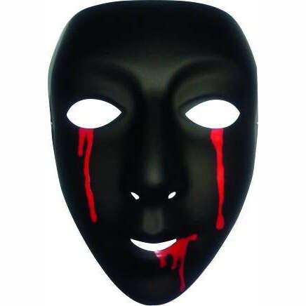 Masque noir avec larmes de sang - design femme,Farfouil en fÃªte,Masques