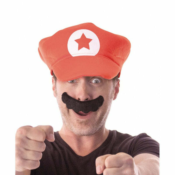Moustache Mario noire,Farfouil en fÃªte,Moustaches, barbes