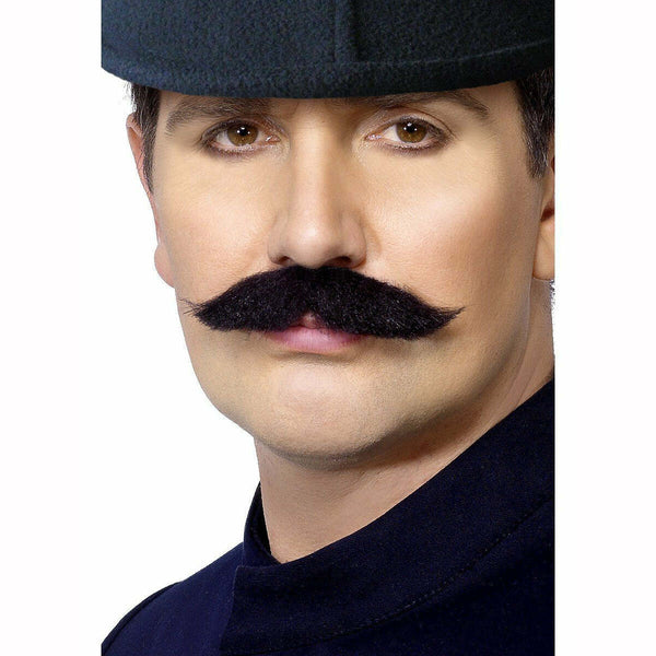 Moustache police londonienne noire,Farfouil en fÃªte,Moustaches, barbes