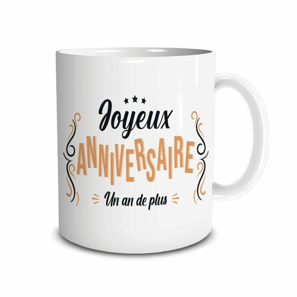 Mug / tasse anniversaire "Joyeux anniversaire,Farfouil en fÃªte,Cadeaux anniversaires festifs et rigolos