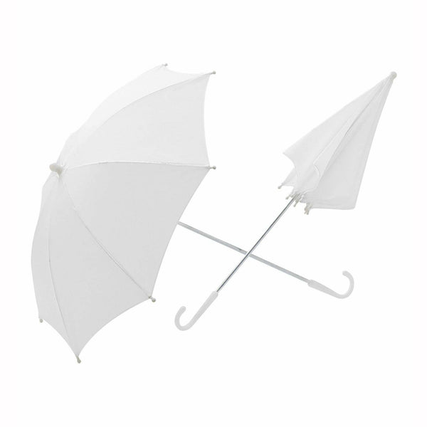 Ombrelle blanche 60 cm,Farfouil en fÃªte,Ombrelles et parapluies