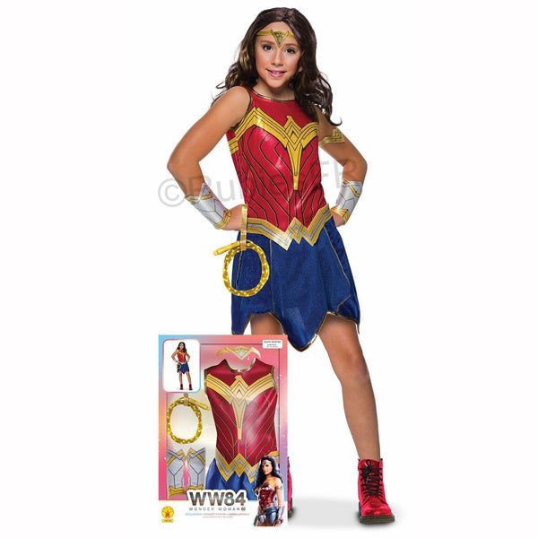 Panoplie déguisement enfant Wonder Woman™ 1984 avec Lasso lumineux,Farfouil en fÃªte,Déguisements