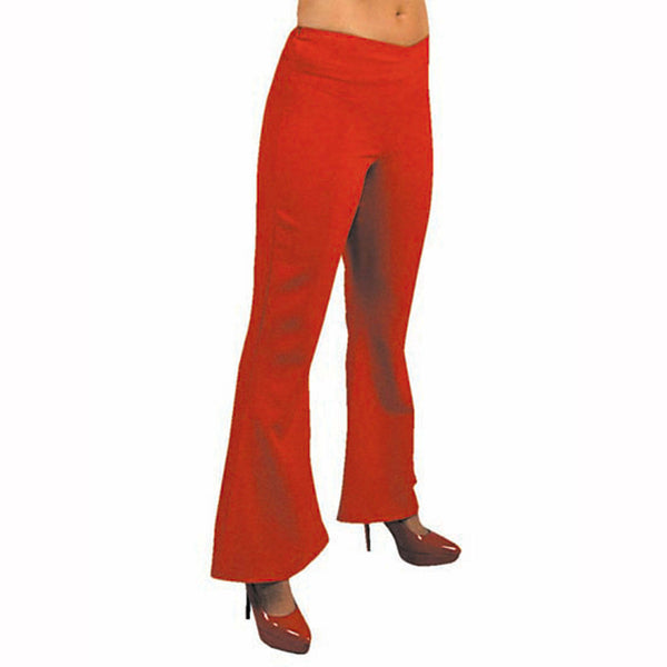 Pantalon luxe femme disco hippie - Rouge,S,Farfouil en fÃªte,Déguisements