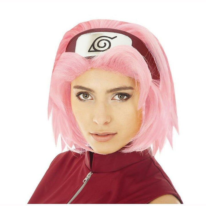 Perruque adulte Sakura Haruno Naruto™ licence officielle,Farfouil en fÃªte,Perruque