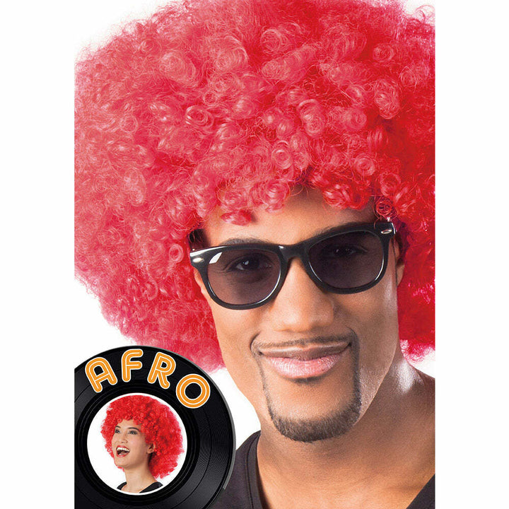Perruque Afro rouge,Farfouil en fÃªte,Perruque