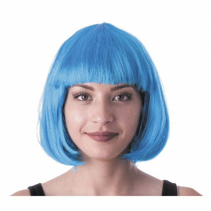 Perruque courte Cabaret - Bleu turquoise néon,Farfouil en fÃªte,Perruque