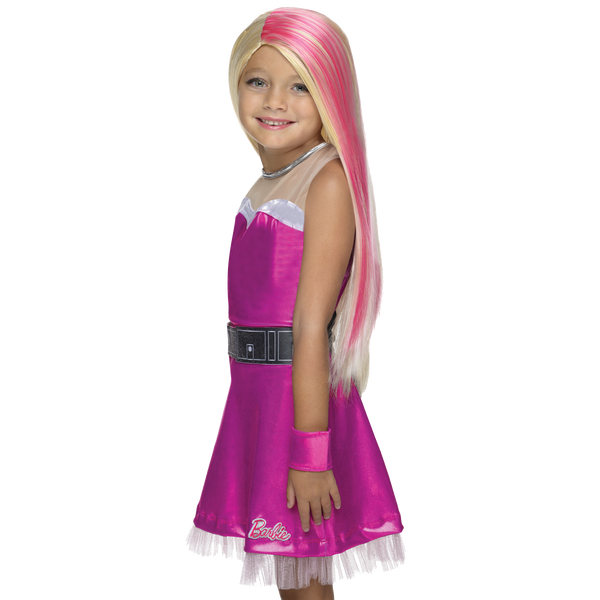 Perruque enfant Barbie Super Sparkle™,Farfouil en fÃªte,Perruque