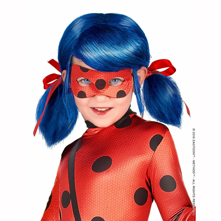Perruque enfant Ladybug Miraculous™,Farfouil en fÃªte,Perruque