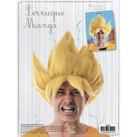 Perruque Manga blonde,Farfouil en fÃªte,Perruque