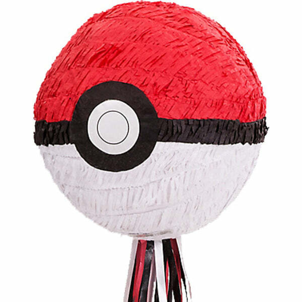 Piñata à tirer Pokéball Pokémon™,Farfouil en fÃªte,Piñata
