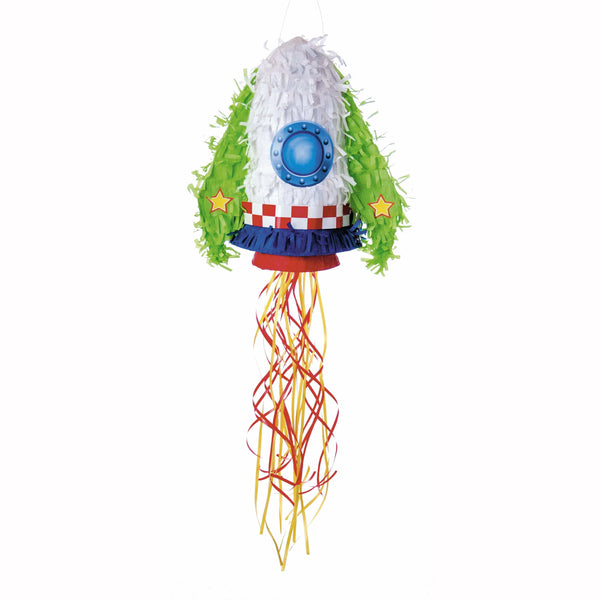 Piñata fusée d'astronaute 50 cm,Farfouil en fÃªte,Piñata