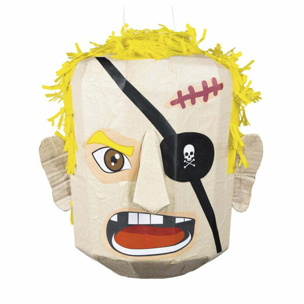 Piñata vilain pirate blond 30 cm,Farfouil en fÃªte,Piñata