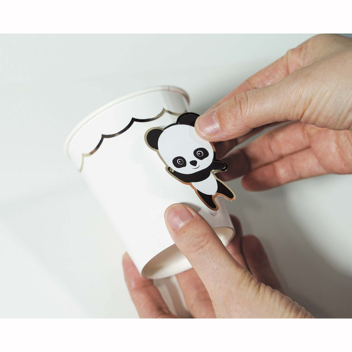 Planches de 25 stickers Baby Panda,Farfouil en fÃªte,A definir