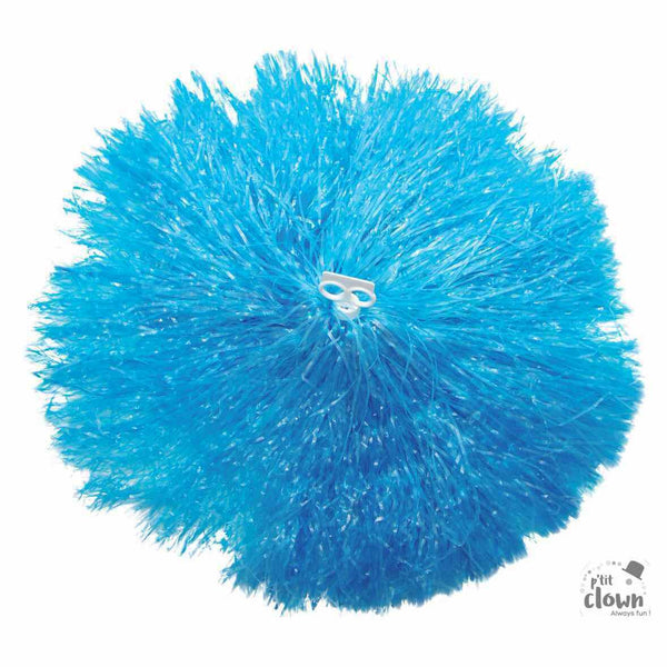 Pompon en plastique 110gr - Bleu,Farfouil en fÃªte,Accessoires de déguisement