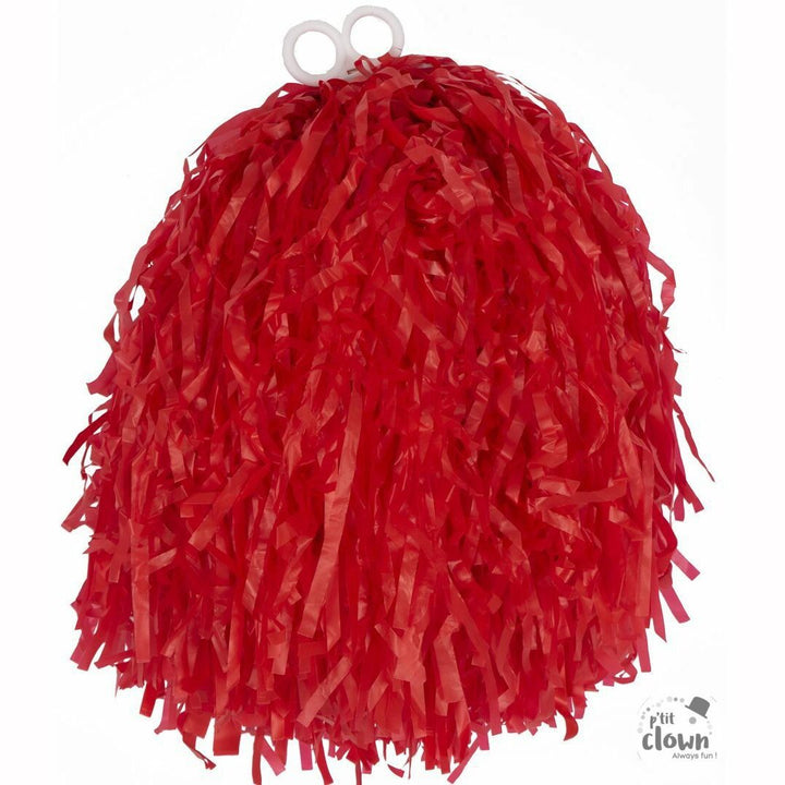 Pompon en plastique 110gr - Rouge,Farfouil en fÃªte,Accessoires de déguisement