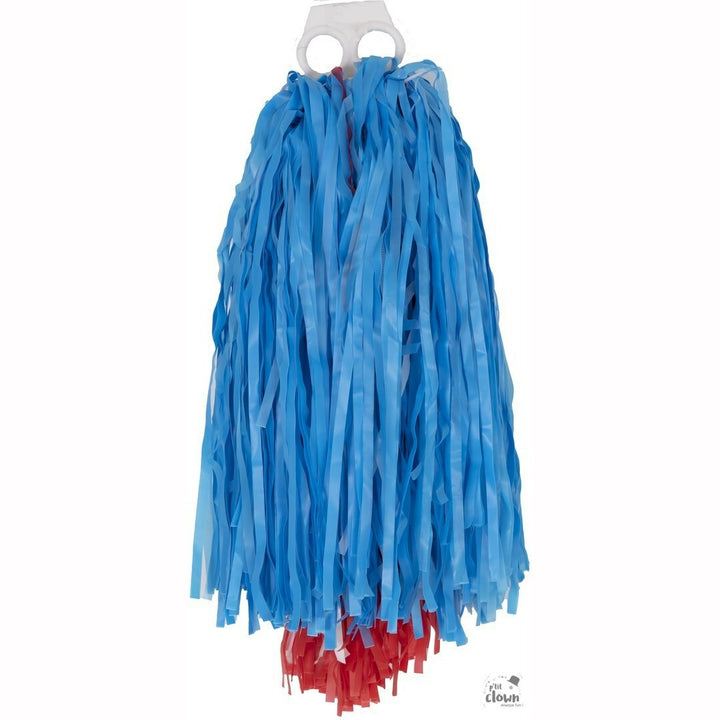 Pompon en plastique 110gr - Tricolore,Farfouil en fÃªte,Accessoires de déguisement
